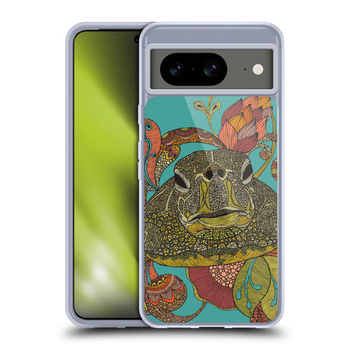 Valentina Animals And Floral Turtle Soft Gel Case for Google Pixel 8