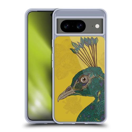 Valentina Birds Peacock Soft Gel Case for Google Pixel 8