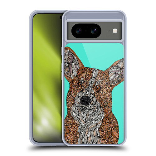 Valentina Dogs Corgi Soft Gel Case for Google Pixel 8