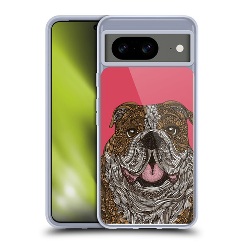 Valentina Dogs English Bulldog Soft Gel Case for Google Pixel 8