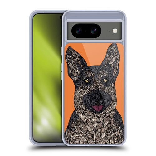 Valentina Dogs German Shepherd Soft Gel Case for Google Pixel 8