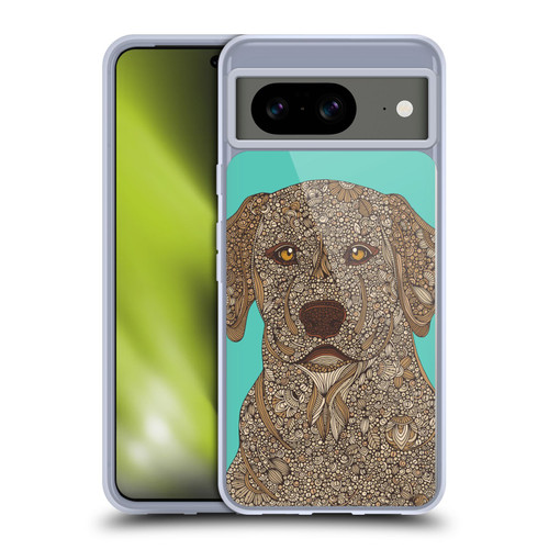 Valentina Dogs Yellow Lab Soft Gel Case for Google Pixel 8