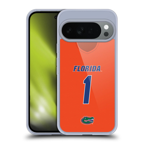 University Of Florida UF University of Florida Jersey Basketball Orange Soft Gel Case for Google Pixel 10