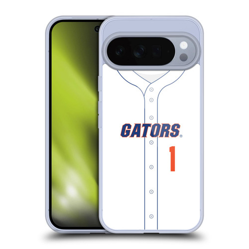 University Of Florida UF University of Florida Jersey Baseball White Soft Gel Case for Google Pixel 10 Pro XL