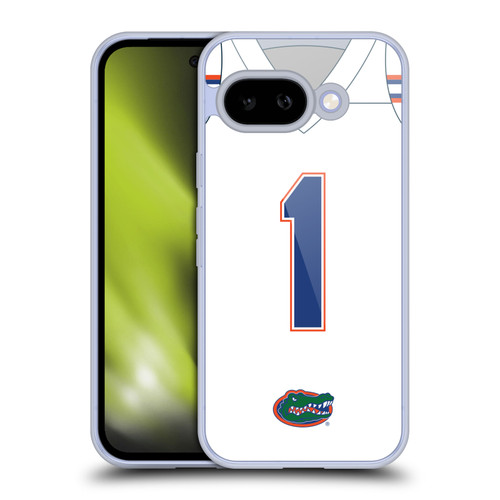 University Of Florida UF University of Florida Jersey Football White Soft Gel Case for Google Pixel 9A