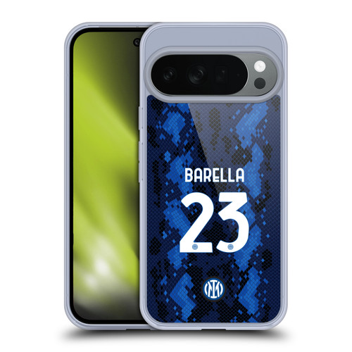 Fc Internazionale Milano 2021/22 Players Home Kit Nicolò Barella Soft Gel Case for Google Pixel 10