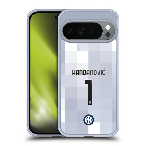 Fc Internazionale Milano 2021/22 Players Home Kit Samir Handanovic Soft Gel Case for Google Pixel 10