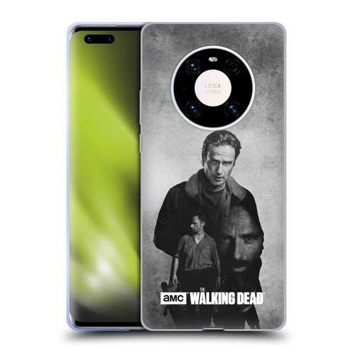 AMC The Walking Dead Double Exposure Rick Soft Gel Case for Huawei Mate 40 Pro 5G