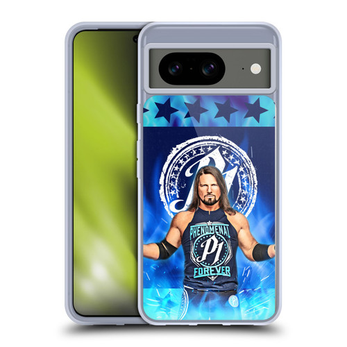 WWE Aj Styles Portrait Soft Gel Case for Google Pixel 8