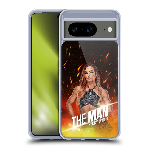 WWE Becky Lynch The Man Portrait Soft Gel Case for Google Pixel 8