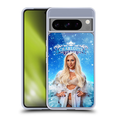 WWE Charlotte Flair The Queen Soft Gel Case for Google Pixel 8 Pro