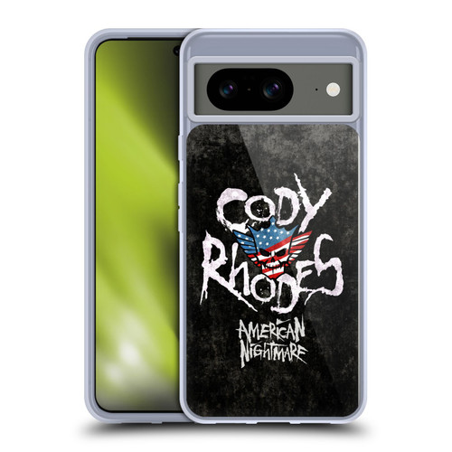 WWE Cody Rhodes Distressed Name Soft Gel Case for Google Pixel 8