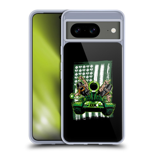 WWE D-Generation X Flag Soft Gel Case for Google Pixel 8