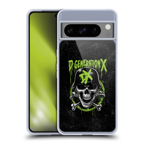 WWE D-Generation X Skull Soft Gel Case for Google Pixel 8 Pro