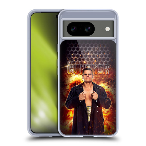 WWE Gunther Portrait Soft Gel Case for Google Pixel 8
