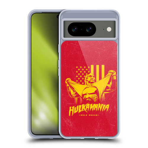 WWE Hulk Hogan Hulkmania Soft Gel Case for Google Pixel 8