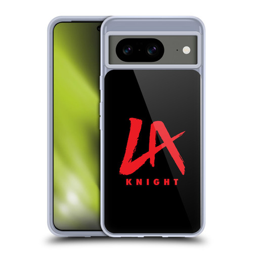 WWE LA Knight Logo Soft Gel Case for Google Pixel 8