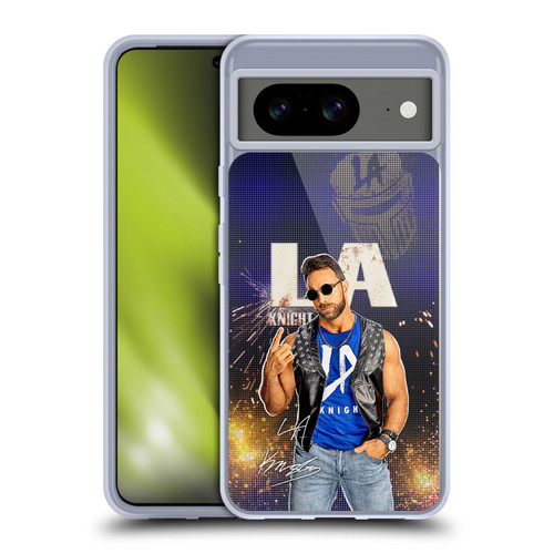 WWE LA Knight Portrait Soft Gel Case for Google Pixel 8