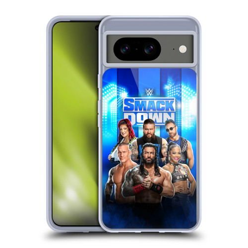 WWE Pay-Per-View Superstars 2024 Smackdown! Soft Gel Case for Google Pixel 8