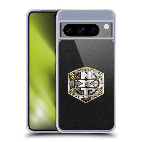 WWE Title Belts NXT Tag Team Championship Soft Gel Case for Google Pixel 8 Pro