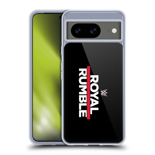 WWE TV Program Logo Royal Rumble Soft Gel Case for Google Pixel 8