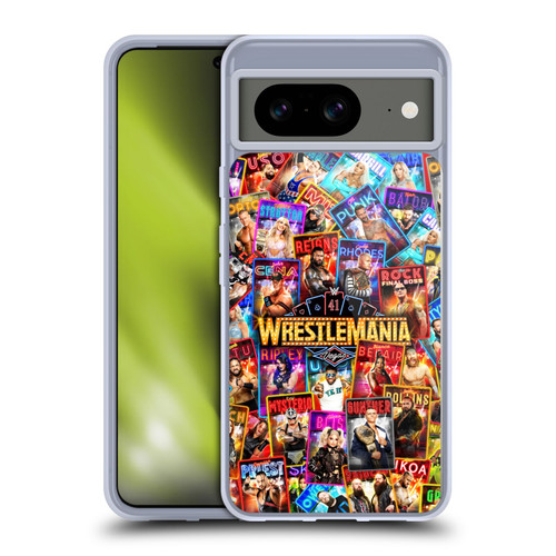 WWE Wrestlemania 41 Key Art Poster Soft Gel Case for Google Pixel 8