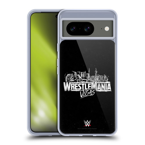 WWE Wrestlemania 42 Key Art Logo Soft Gel Case for Google Pixel 8