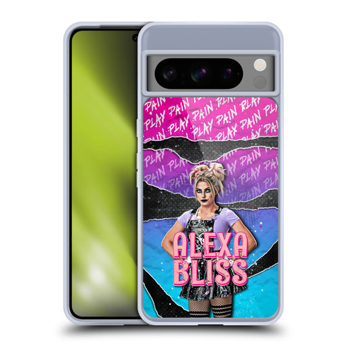 WWE Alexa Bliss Graphics Alexa Bliss Soft Gel Case for Google Pixel 8 Pro
