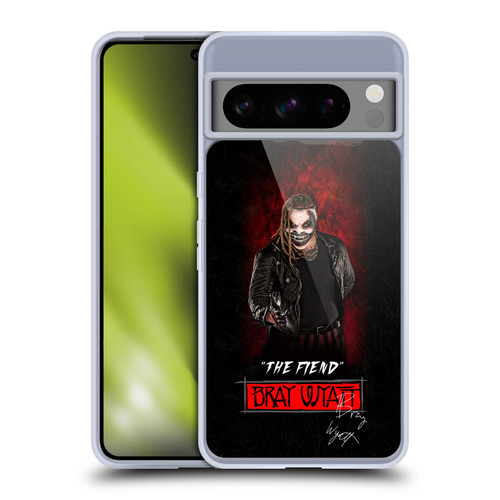 WWE Bray Wyatt The Fiend Soft Gel Case for Google Pixel 8 Pro