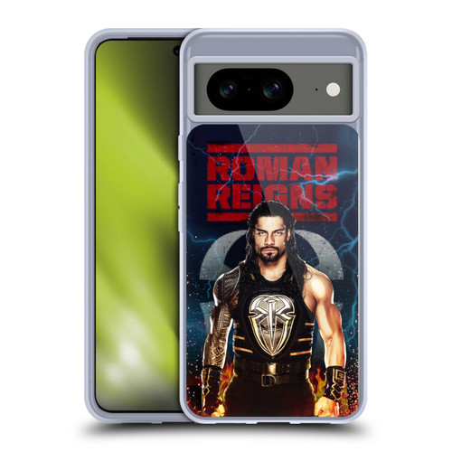 WWE 2017 Roman Reigns LED Image Soft Gel Case for Google Pixel 8