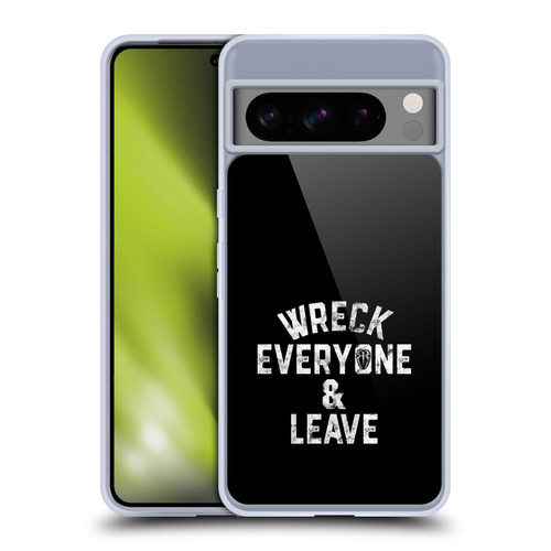 WWE R. Reigns Graphics Wreck Everyone & Leave Soft Gel Case for Google Pixel 8 Pro