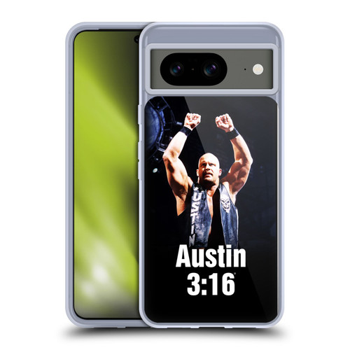 WWE Steve Austin Photo Soft Gel Case for Google Pixel 8