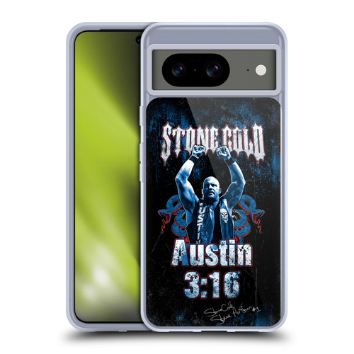 WWE Steve Austin Stone Cold Toughest SOB Soft Gel Case for Google Pixel 8
