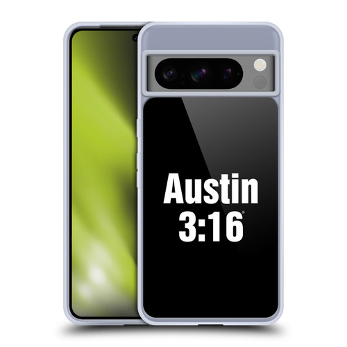WWE Steve Austin 3:16 Soft Gel Case for Google Pixel 8 Pro