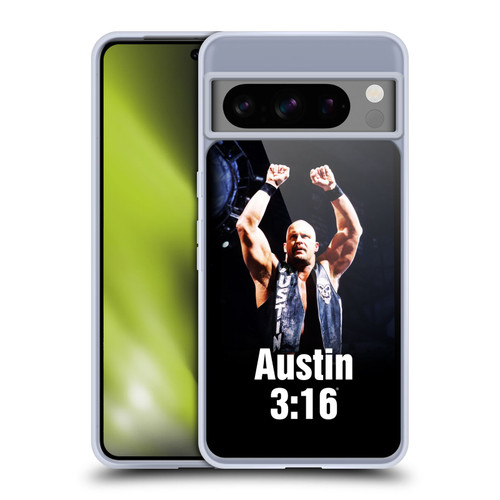 WWE Steve Austin Photo Soft Gel Case for Google Pixel 8 Pro