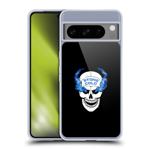WWE Steve Austin Retro Skull Soft Gel Case for Google Pixel 8 Pro