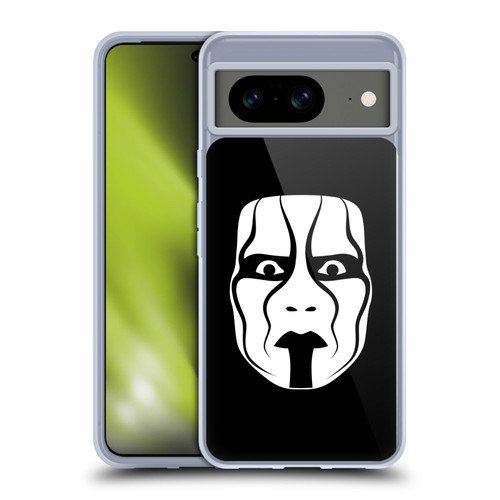 WWE Sting Face Soft Gel Case for Google Pixel 8