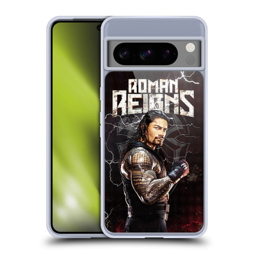 WWE Superstars Roman Reigns Soft Gel Case for Google Pixel 8 Pro