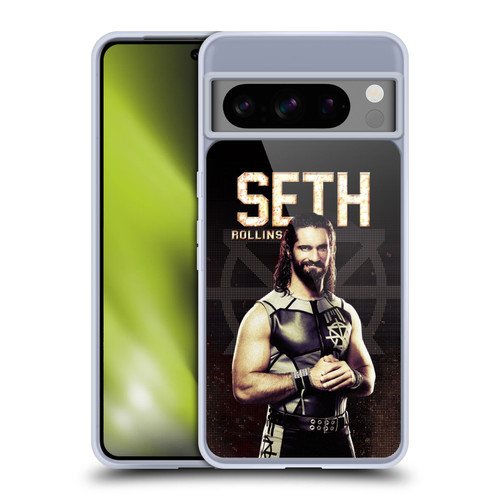WWE Superstars Seth Rollins Soft Gel Case for Google Pixel 8 Pro