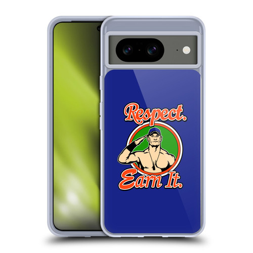 WWE 2017/18 Superstars John Cena Respect Earn It Soft Gel Case for Google Pixel 8