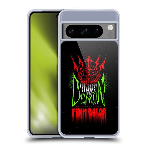 WWE 2017/18 Superstars Finn Balor Demon Resurrection Soft Gel Case for Google Pixel 8 Pro