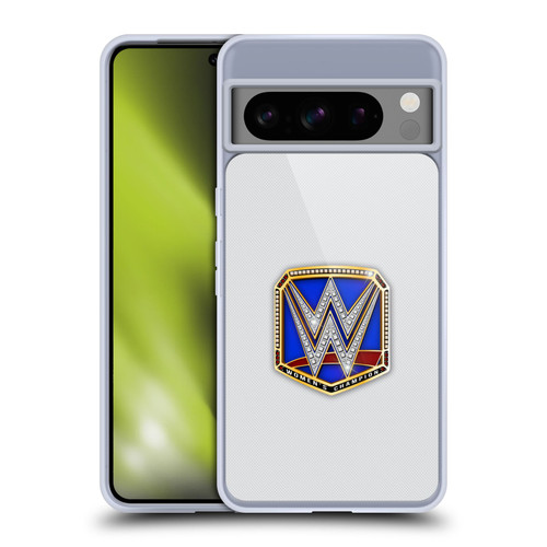 WWE Title Belts Smackdown Women's Champion Soft Gel Case for Google Pixel 8 Pro
