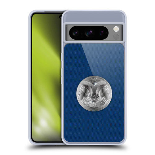 WWE Title Belts Smackdown Tag Team Champion Soft Gel Case for Google Pixel 8 Pro