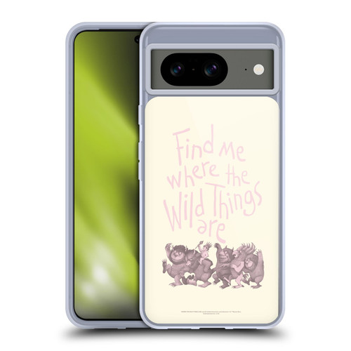 Where the Wild Things Are Literary Graphics Find Me Soft Gel Case for Google Pixel 8