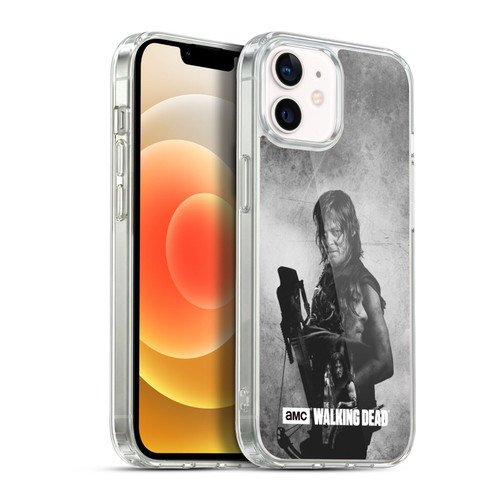 AMC The Walking Dead Double Exposure Daryl Soft Gel Case for Apple iPhone 12 / iPhone 12 Pro & MagSafe