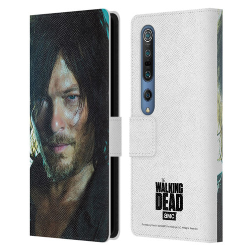 AMC The Walking Dead Characters Daryl Leather Book Wallet Case Cover For Xiaomi Mi 10 5G / Mi 10 Pro 5G
