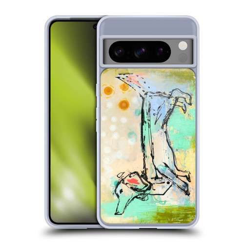 Wyanne Animals Dog Sketch Soft Gel Case for Google Pixel 8 Pro