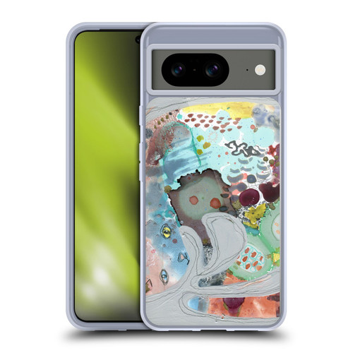 Wyanne Cat Abstract Kitty Soft Gel Case for Google Pixel 8