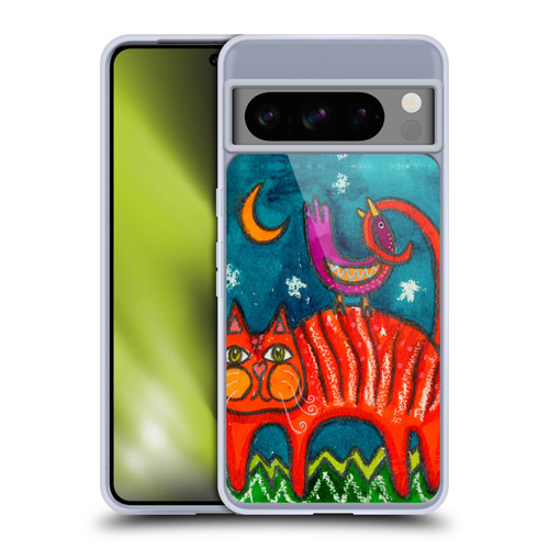 Wyanne Cat Birdy Got My Tail Kitty Soft Gel Case for Google Pixel 8 Pro