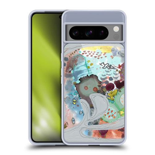 Wyanne Cat Abstract Kitty Soft Gel Case for Google Pixel 8 Pro